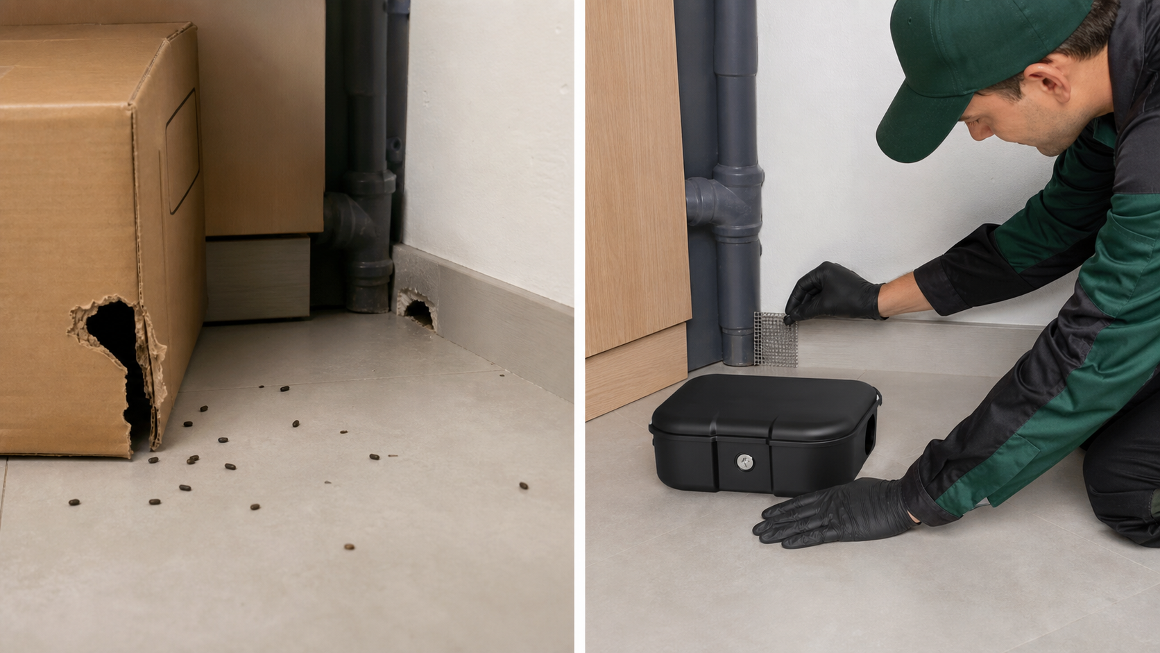 Rodent problem and control solution