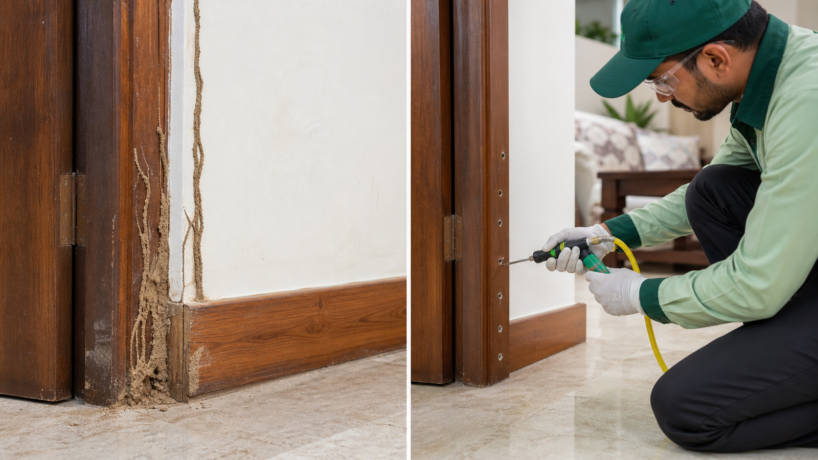 Termite problem and anti-termite solution